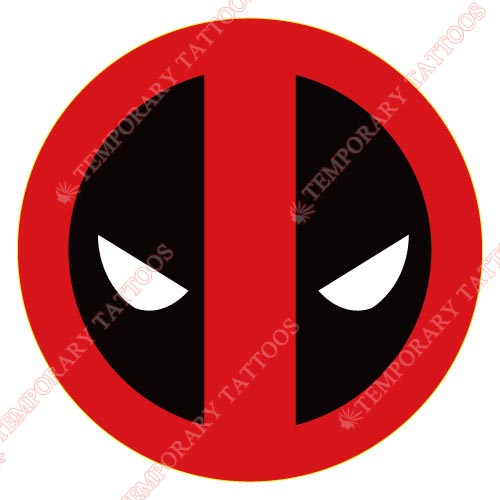 Deadpool Customize Temporary Tattoos Stickers NO.381